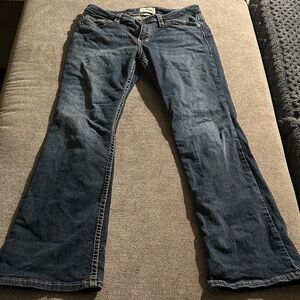 Shyanne Dark Blue Flare Jeans
